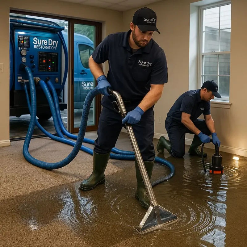 Water Extraction and Removal process in Crystal Lawns, IL